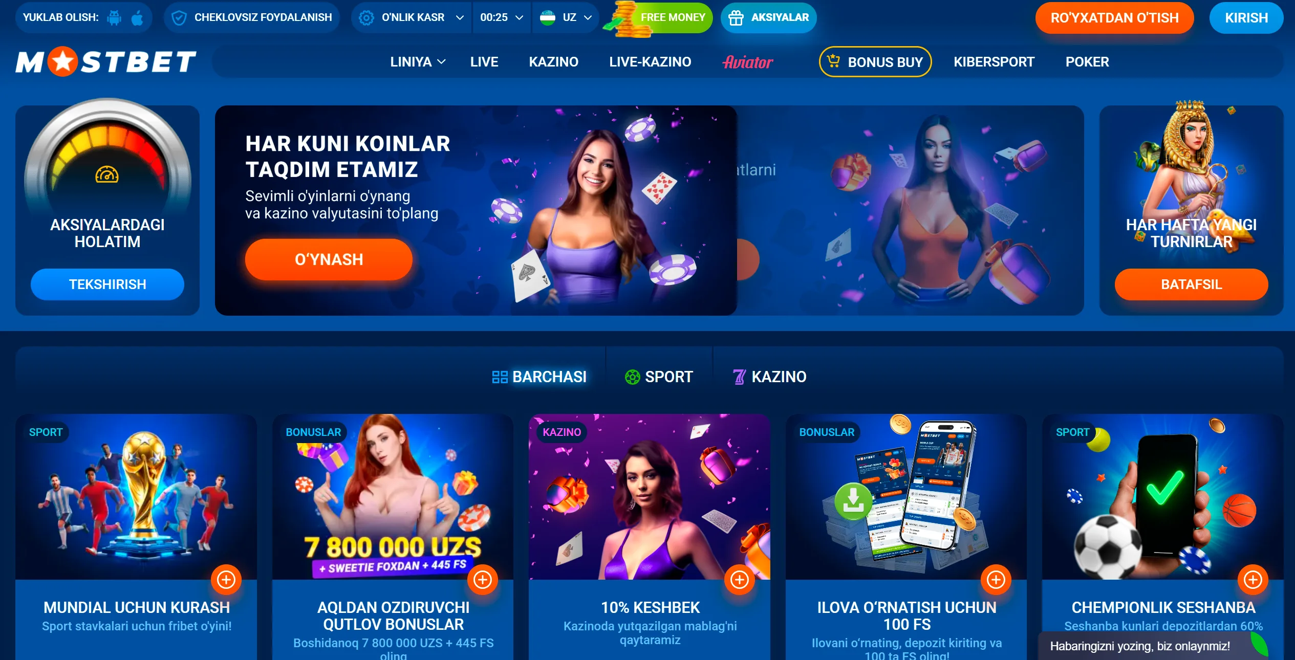 Bepul Bet — Maqola
